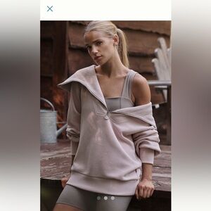 VARLEY Vine Half-Zip Pullover Sweater Size Medium